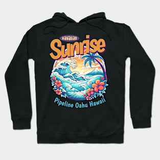 Pipeline Hawaii surf 8212 Hoodie